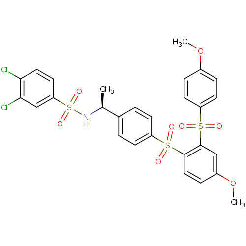 Chemical structure of BindingDB Monomer ID 50160445