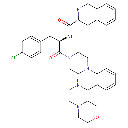 Chemical structure of BindingDB Monomer ID 50160541