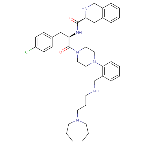 Chemical structure of BindingDB Monomer ID 50160543