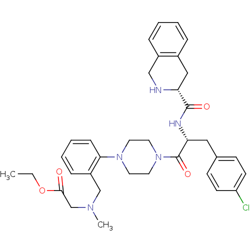 Chemical structure of BindingDB Monomer ID 50160550