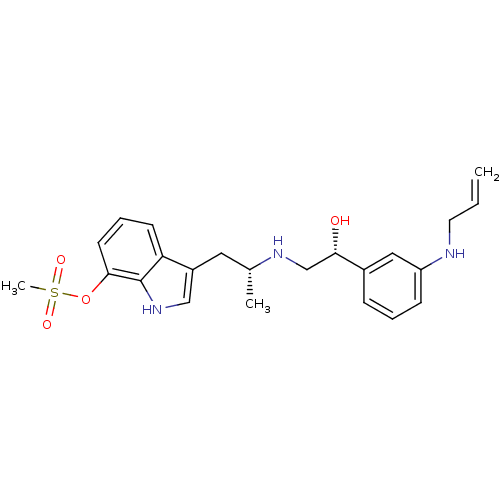 Chemical structure of BindingDB Monomer ID 50160815