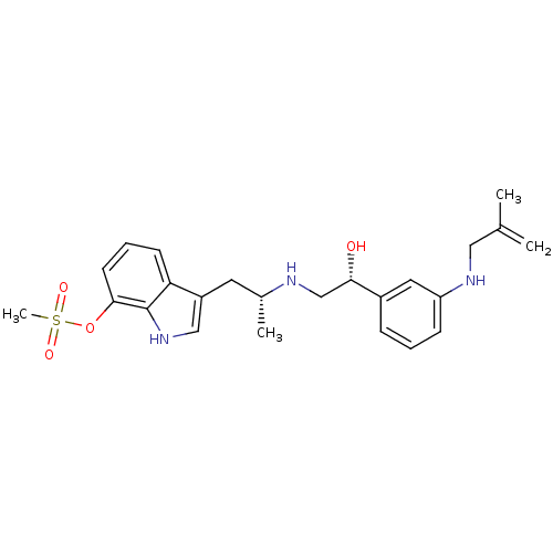 Chemical structure of BindingDB Monomer ID 50160817
