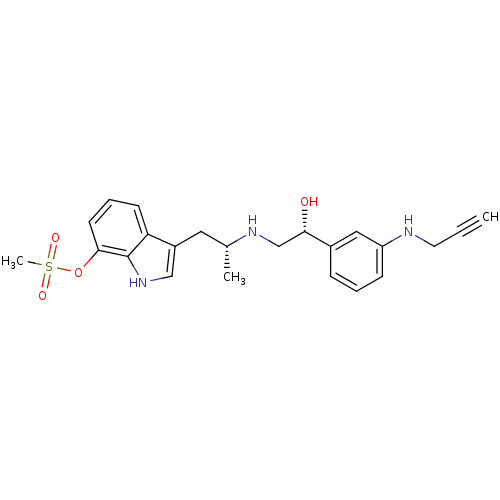 Chemical structure of BindingDB Monomer ID 50160823