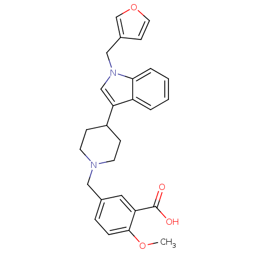 Chemical structure of BindingDB Monomer ID 50160935