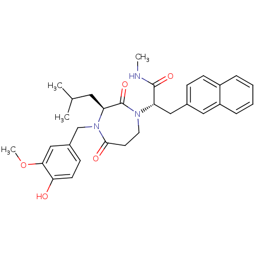 Chemical structure of BindingDB Monomer ID 50161082