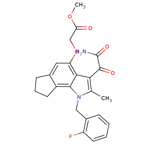 Chemical structure of BindingDB Monomer ID 50161300