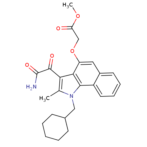 Chemical structure of BindingDB Monomer ID 50161309