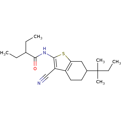 Chemical structure of BindingDB Monomer ID 50161494