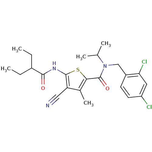 Chemical structure of BindingDB Monomer ID 50161498