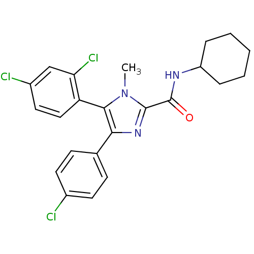 Chemical structure of BindingDB Monomer ID 50161582