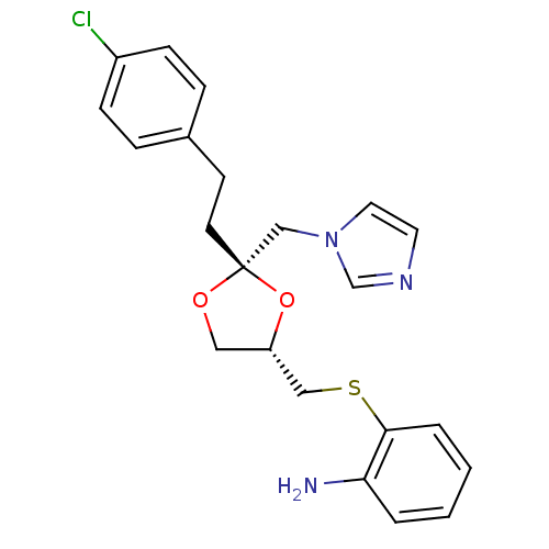 Chemical structure of BindingDB Monomer ID 50161590