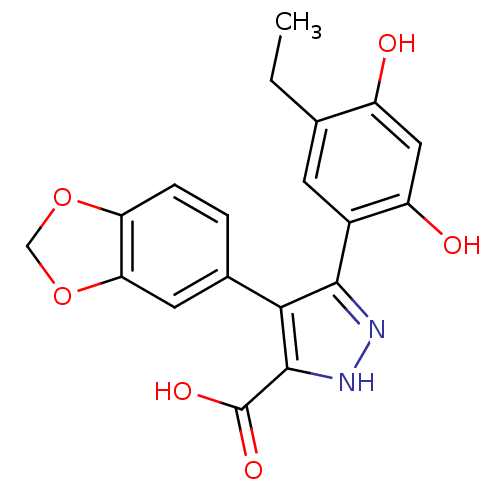 Chemical structure of BindingDB Monomer ID 50161650