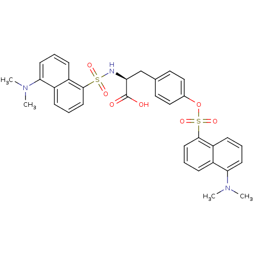 Chemical structure of BindingDB Monomer ID 50161779