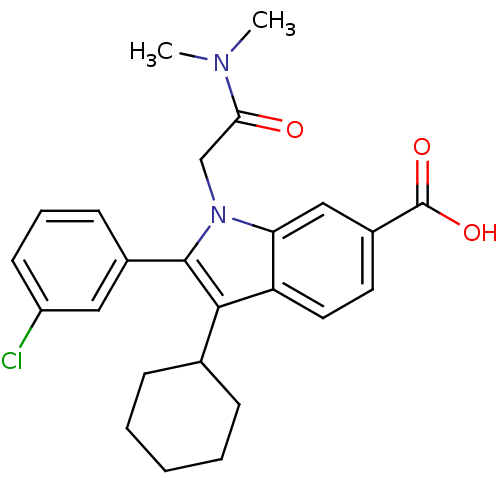 Chemical structure of BindingDB Monomer ID 50162093
