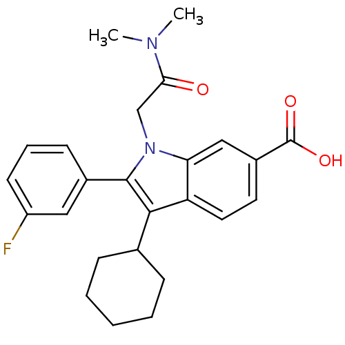 Chemical structure of BindingDB Monomer ID 50162096