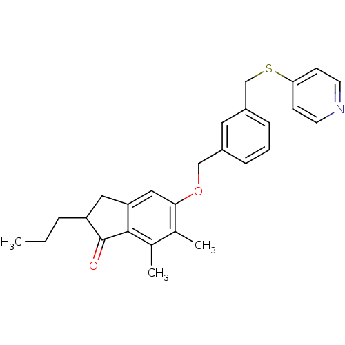 Chemical structure of BindingDB Monomer ID 50162559