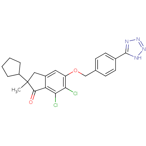 Chemical structure of BindingDB Monomer ID 50162569