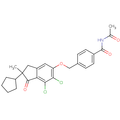 Chemical structure of BindingDB Monomer ID 50162571
