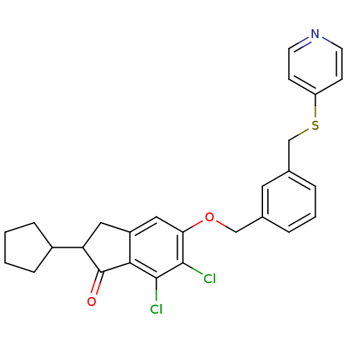 Chemical structure of BindingDB Monomer ID 50162572