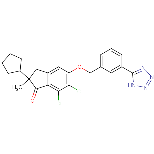 Chemical structure of BindingDB Monomer ID 50162574