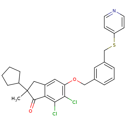 Chemical structure of BindingDB Monomer ID 50162575