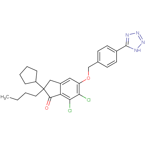 Chemical structure of BindingDB Monomer ID 50162576
