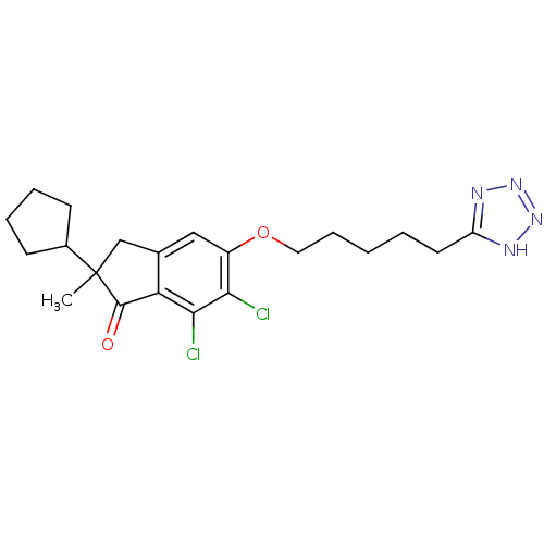 Chemical structure of BindingDB Monomer ID 50162580