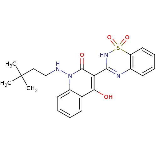 Chemical structure of BindingDB Monomer ID 50162581