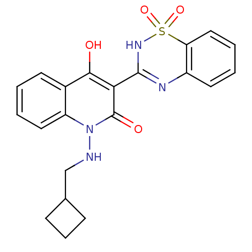 Chemical structure of BindingDB Monomer ID 50162582