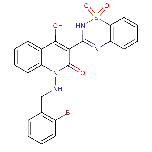 Chemical structure of BindingDB Monomer ID 50162584