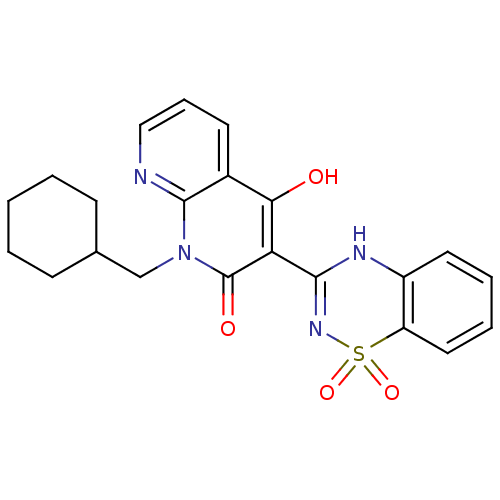 Chemical structure of BindingDB Monomer ID 50162592
