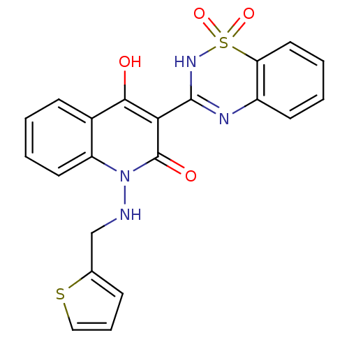 Chemical structure of BindingDB Monomer ID 50162601