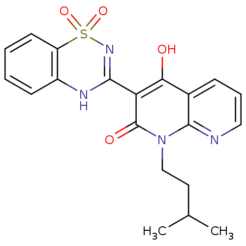 Chemical structure of BindingDB Monomer ID 50162603