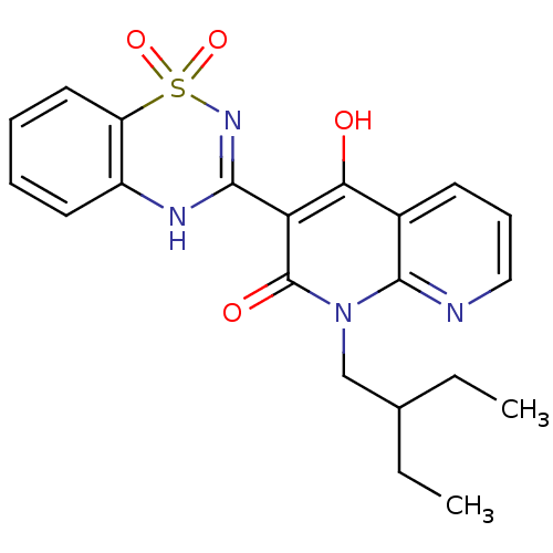 Chemical structure of BindingDB Monomer ID 50162611