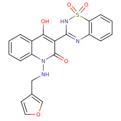 Chemical structure of BindingDB Monomer ID 50162616