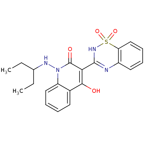 Chemical structure of BindingDB Monomer ID 50162619