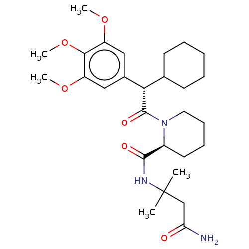 Chemical structure of BindingDB Monomer ID 50162660