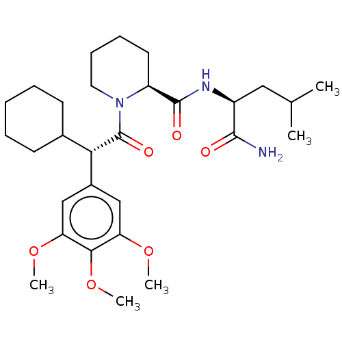 Chemical structure of BindingDB Monomer ID 50162663