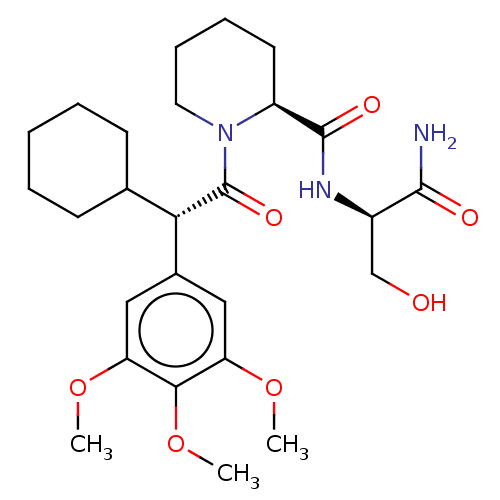 Chemical structure of BindingDB Monomer ID 50162675