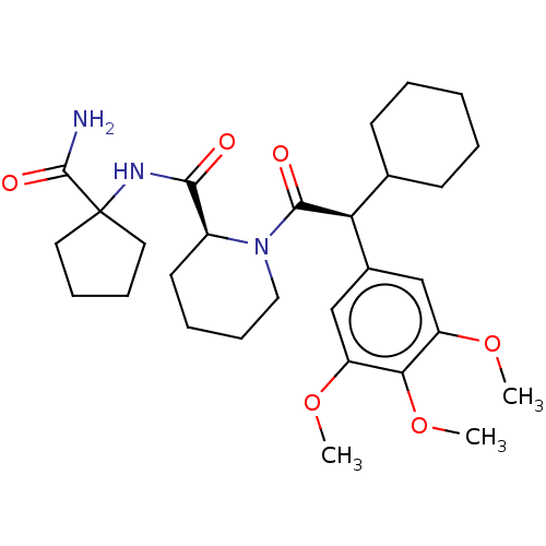 Chemical structure of BindingDB Monomer ID 50162684