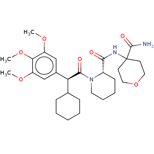 Chemical structure of BindingDB Monomer ID 50162699