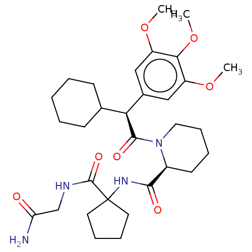 Chemical structure of BindingDB Monomer ID 50162701