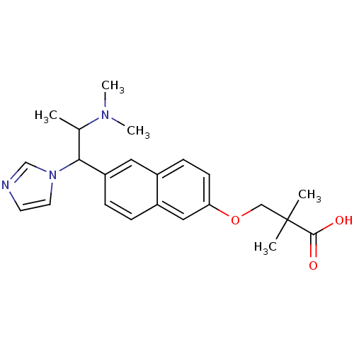 Chemical structure of BindingDB Monomer ID 50162773