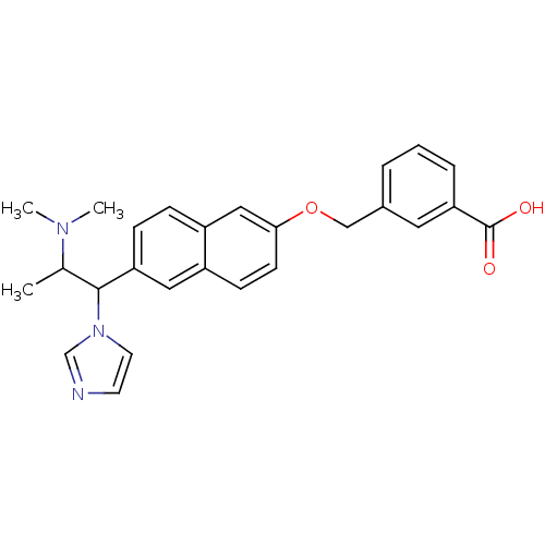 Chemical structure of BindingDB Monomer ID 50162776