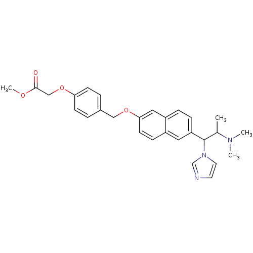 Chemical structure of BindingDB Monomer ID 50162778