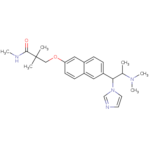 Chemical structure of BindingDB Monomer ID 50162779