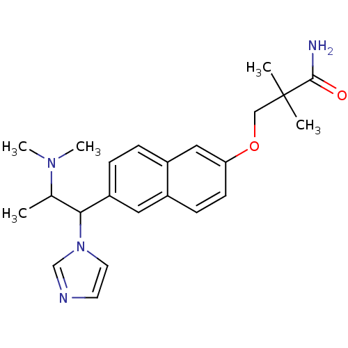 Chemical structure of BindingDB Monomer ID 50162792