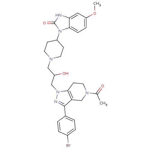Chemical structure of BindingDB Monomer ID 50162820