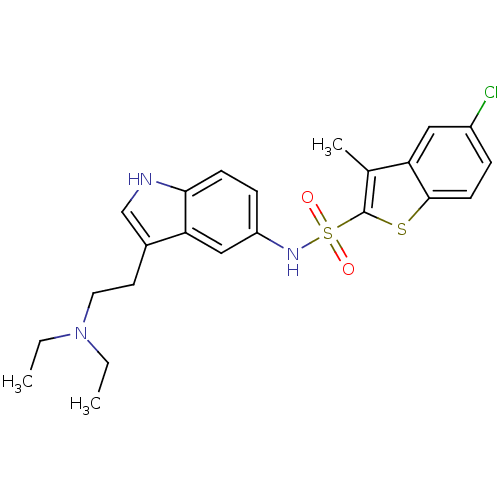Chemical structure of BindingDB Monomer ID 50163094