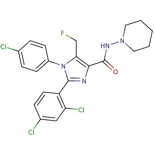 Chemical structure of BindingDB Monomer ID 50163136